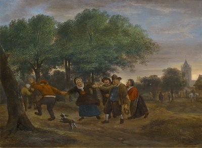 Drunken Outside Voorschoten by Jan Havickszoon Steen